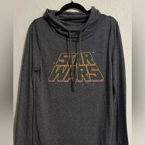 Star Wars Gray Cowl neck Pullover